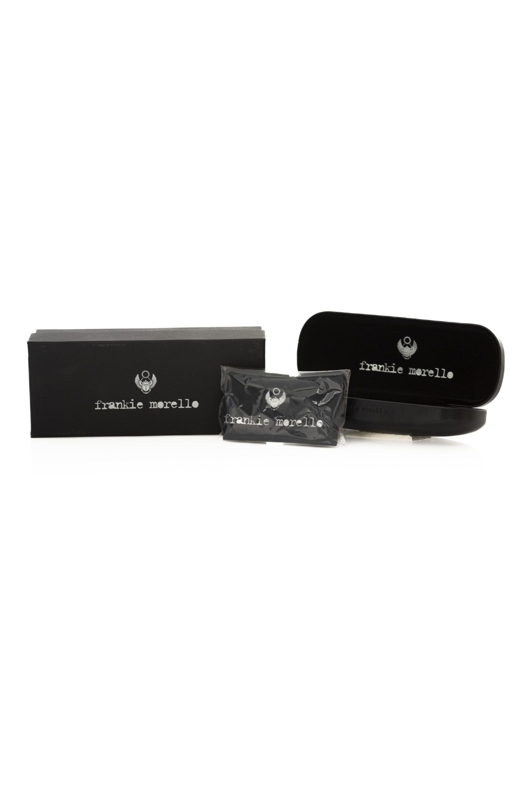 Black Metallic Fiber Men Sunglasses