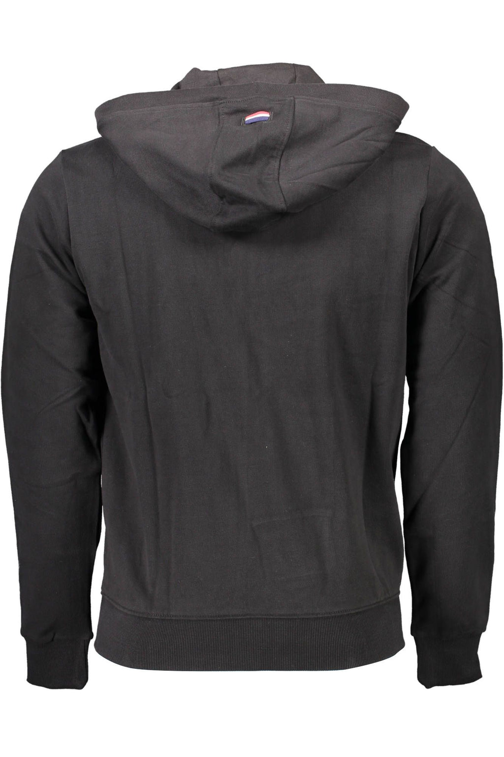 Black Cotton Men Sweater