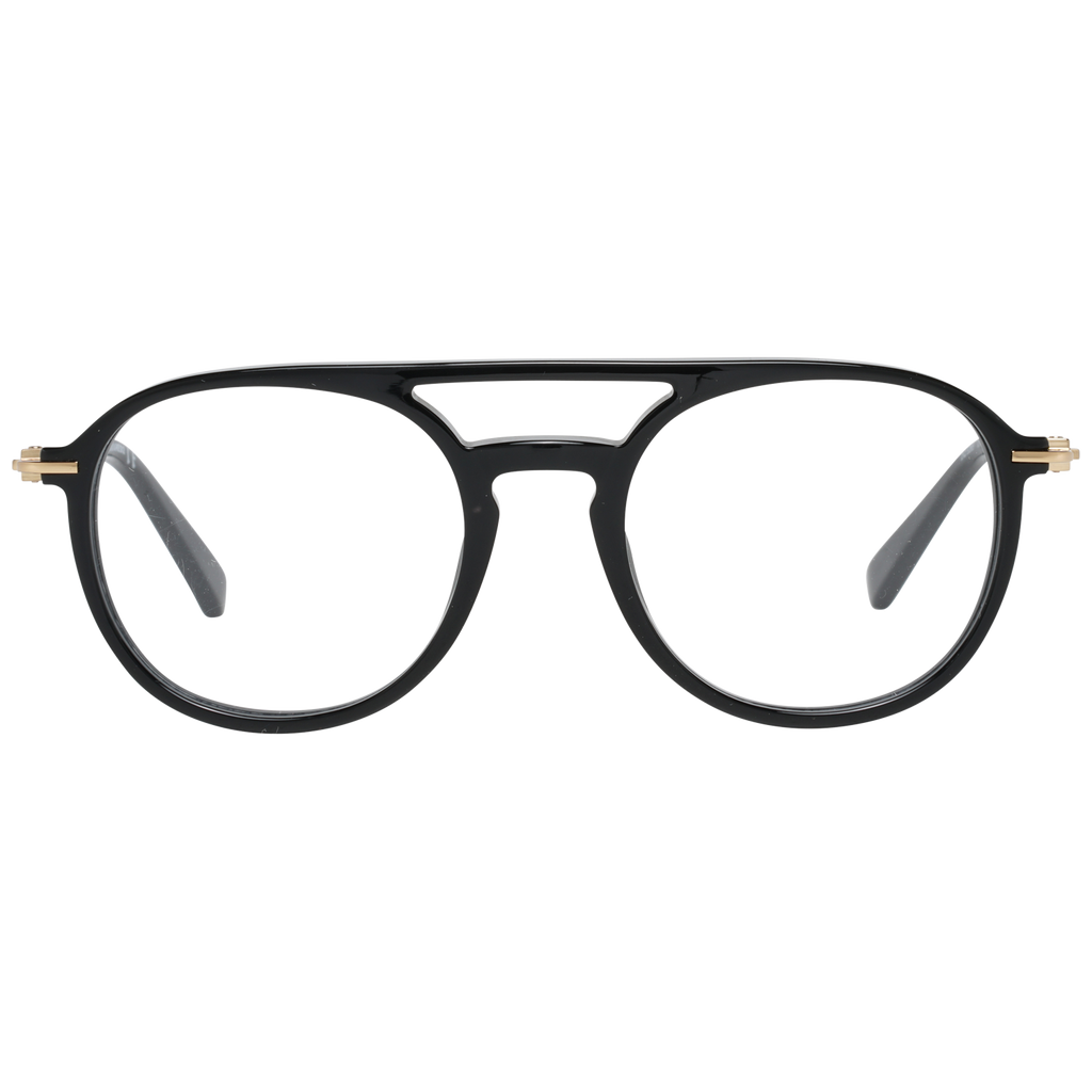 Sleek Black Full-Rim Designer Eyewear