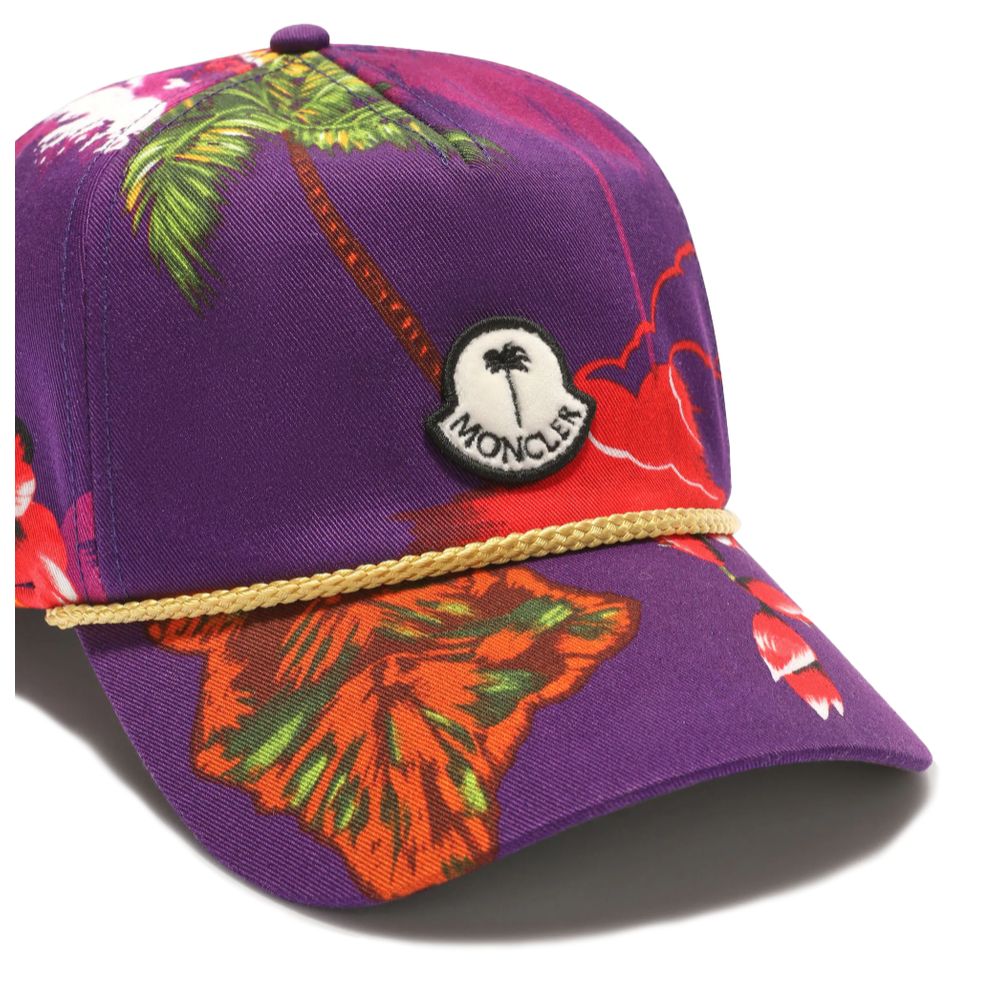 Purple Cotton Men Cap