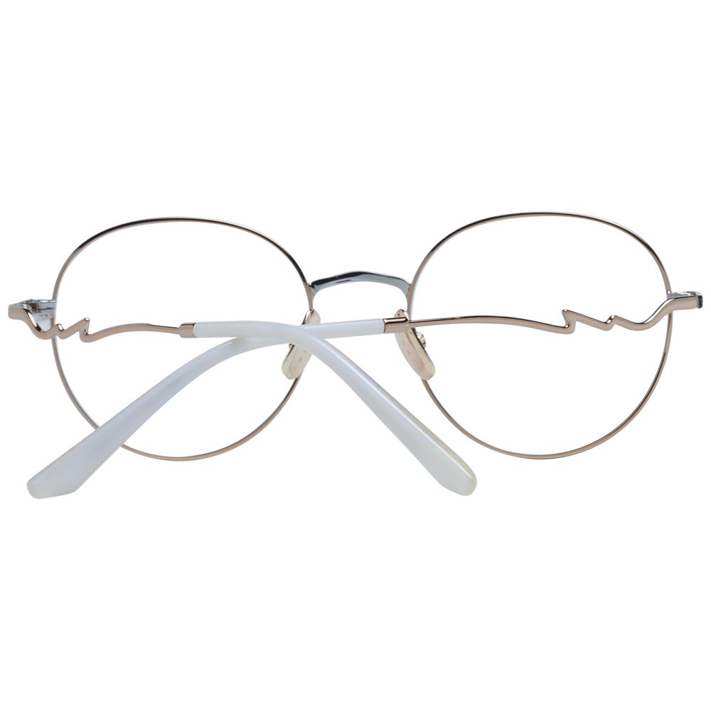 Gold Women Glasses Frame