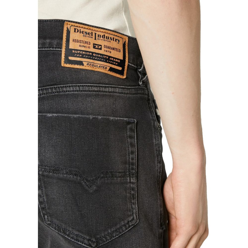 Black Cotton Men Jeans