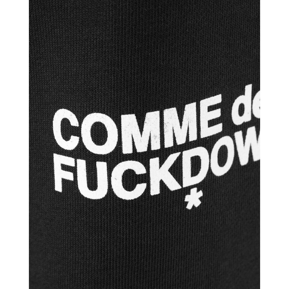 Black Cotton Men Sweatpant