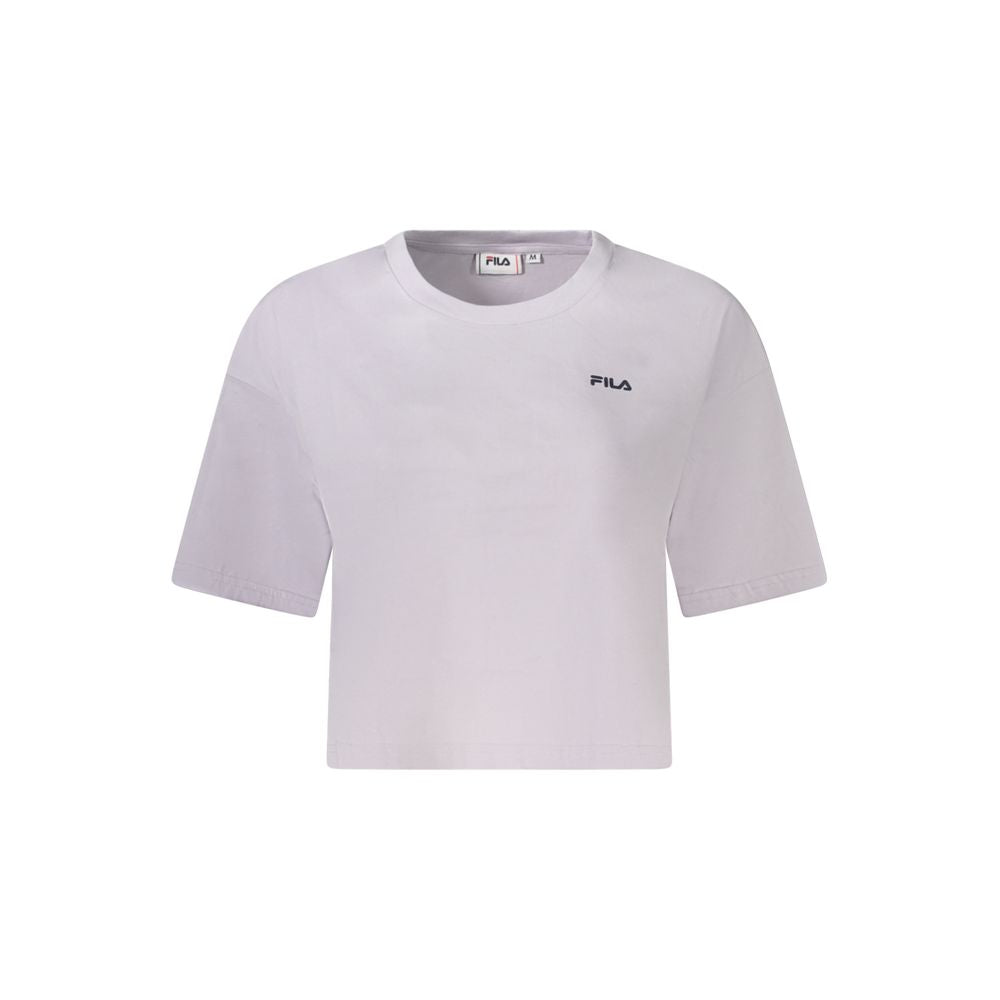 Pink Cotton Women T-Shirt