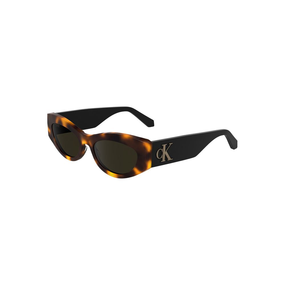 Brown Acetate Women's Sunglass