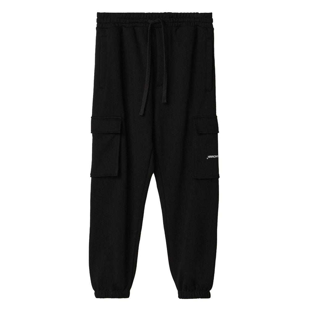 Black Cotton Men's Pant