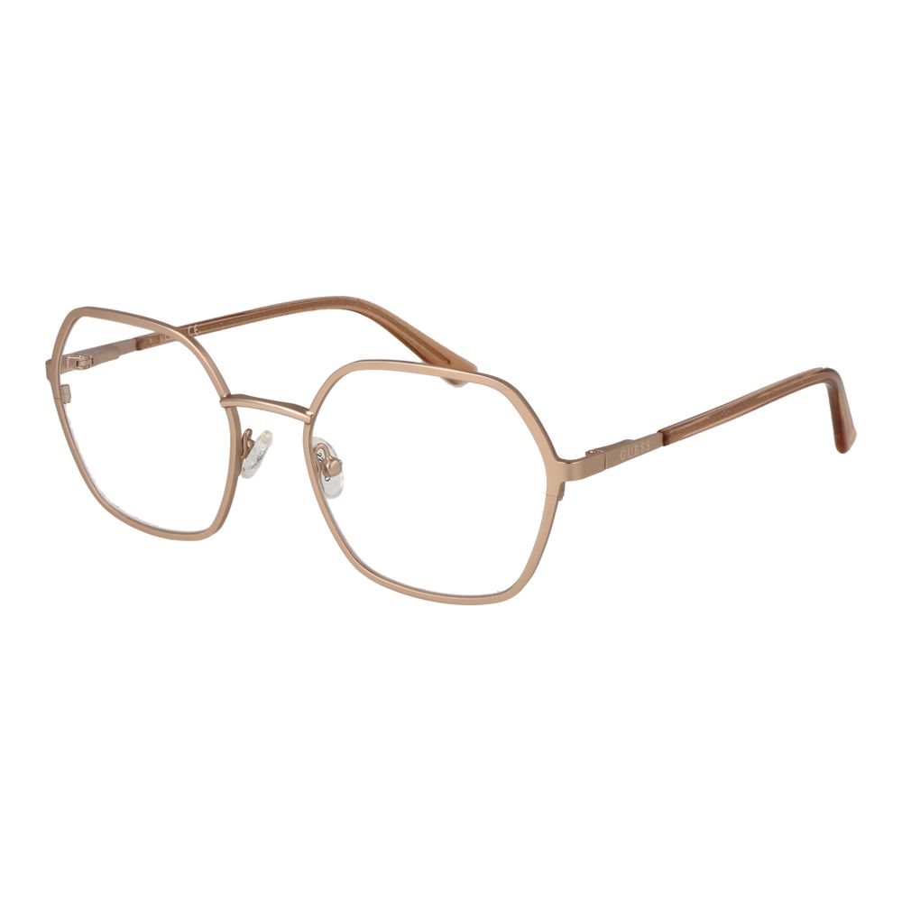 Gold Women Glasses Frame