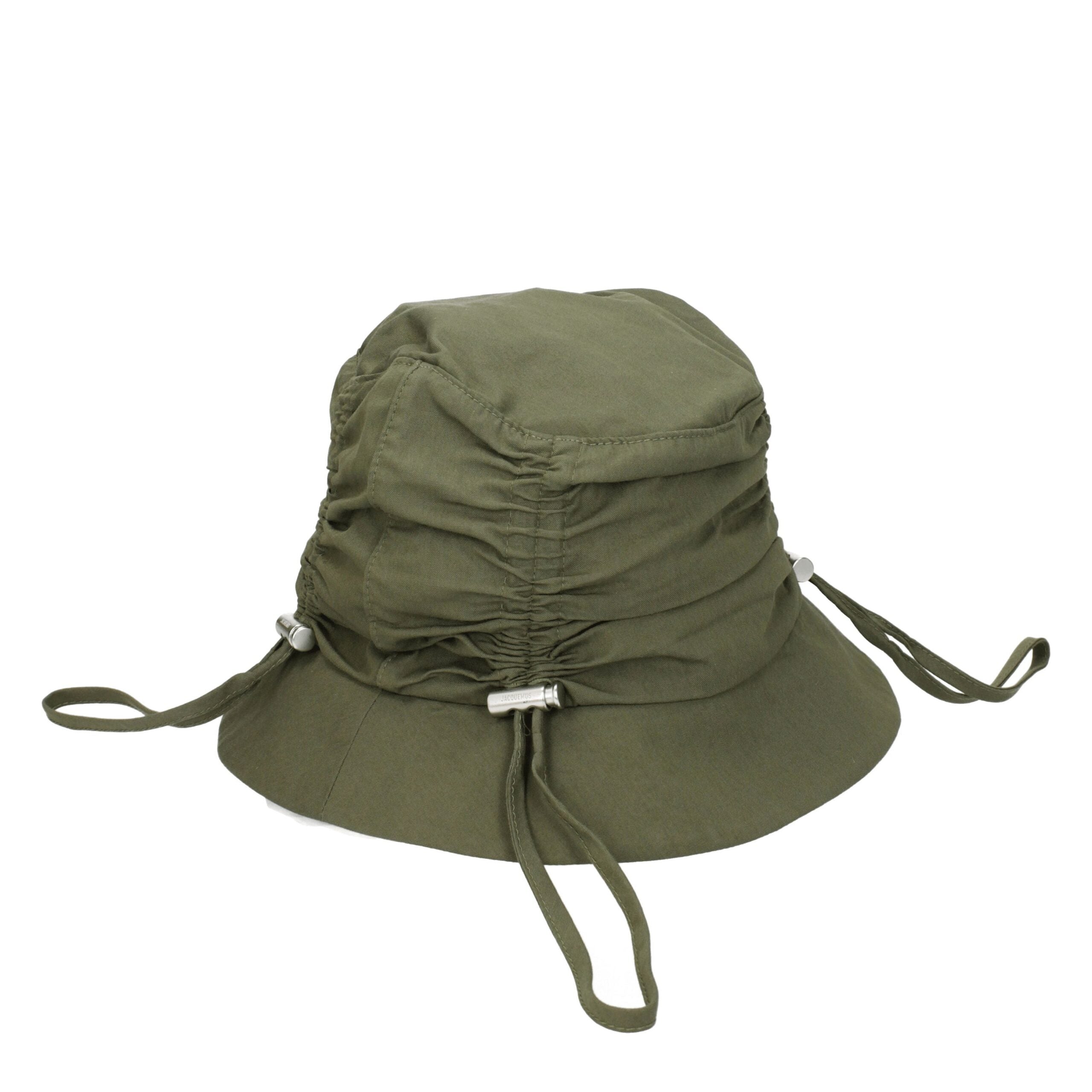 Green Cotton Bucket Hats