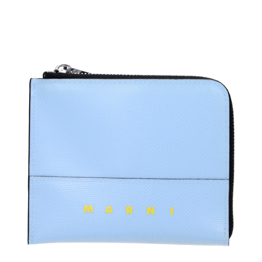 Blue Polyethylene Wallets