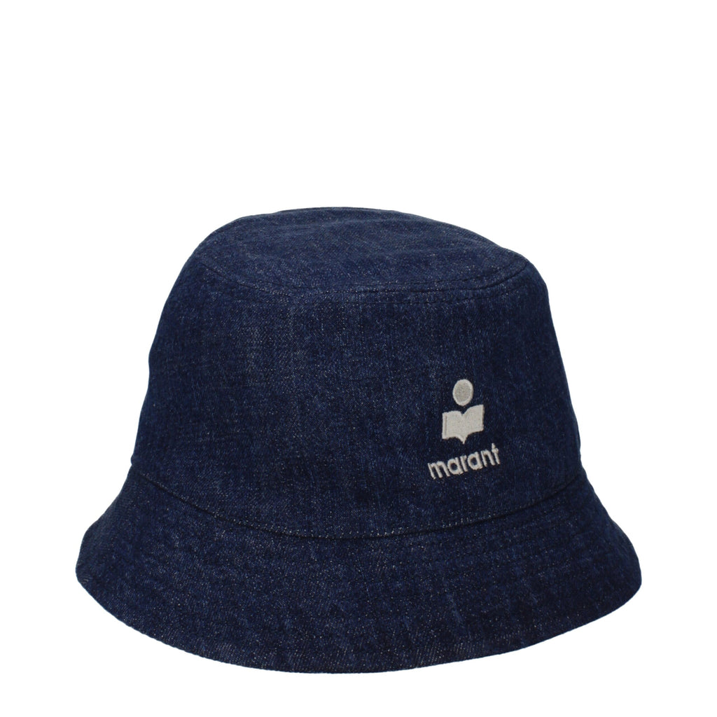 Blue Cotton Bucket Hats