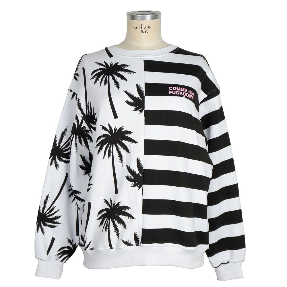 Black Cotton Women Sweater