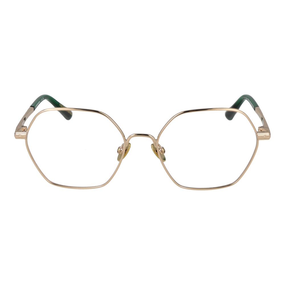 Gold Women Glasses Frame