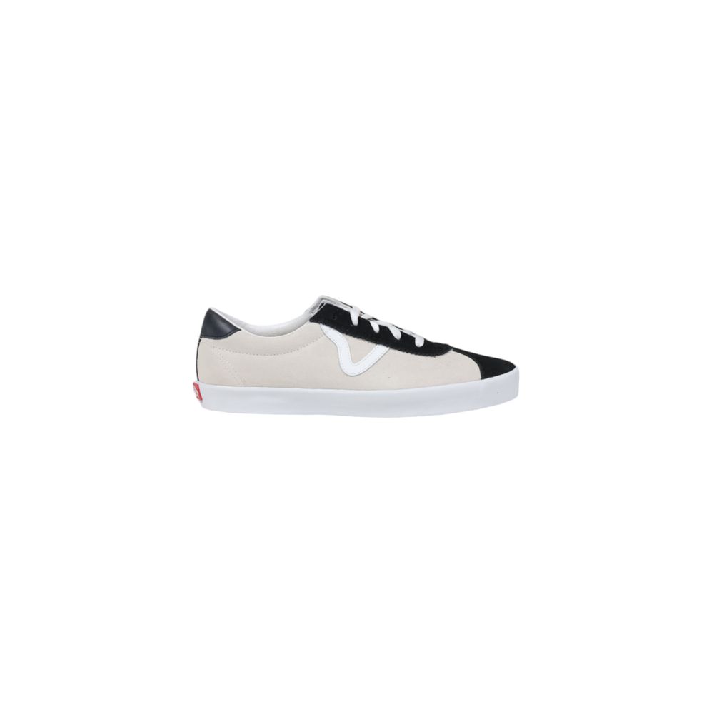 Black And White Suede Leather Sneaker
