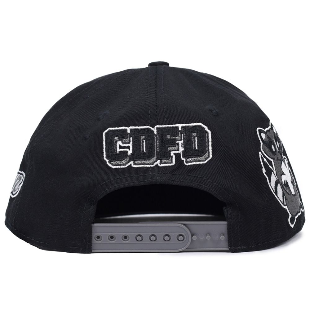 Black Cotton Hat
