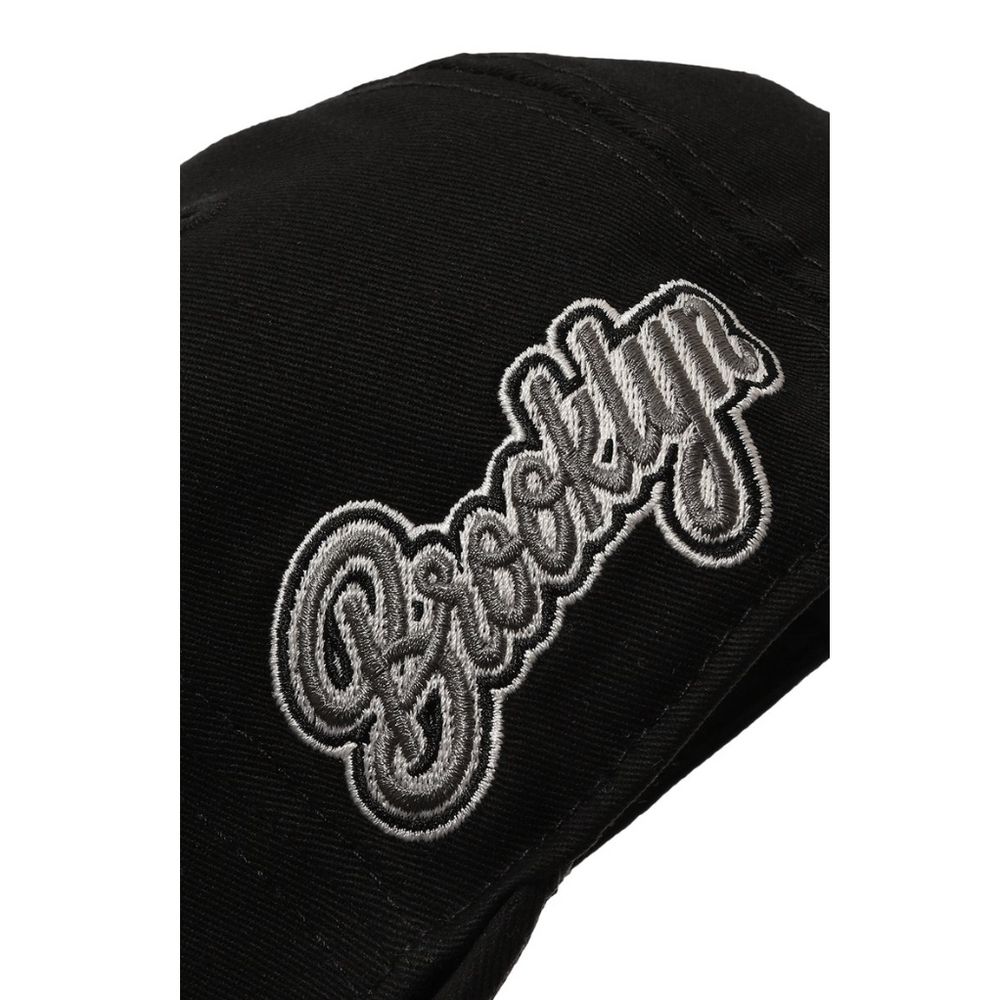 Black Cotton Hat