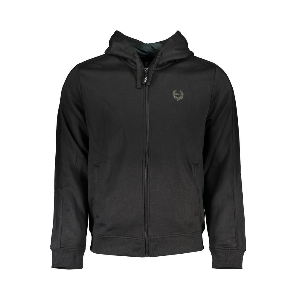 Black Cotton Sweatshirt