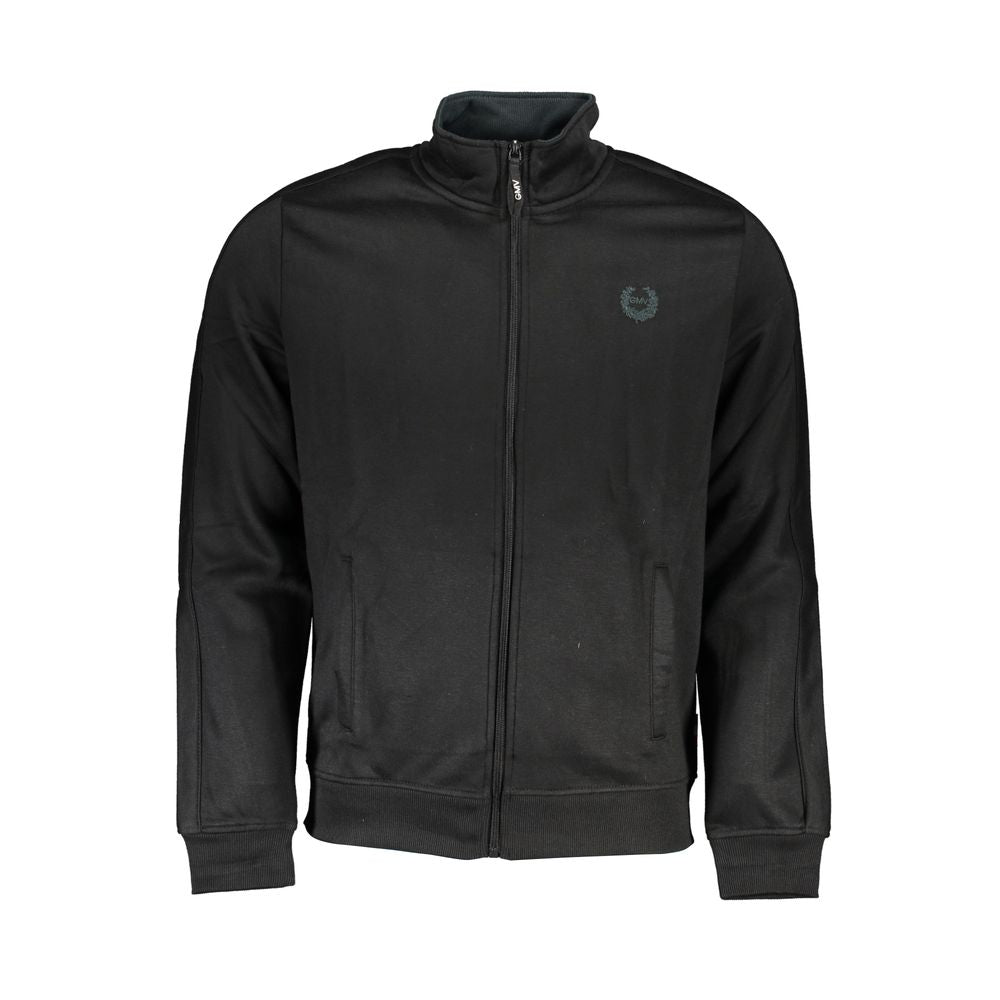 Black Cotton Sweatshirt