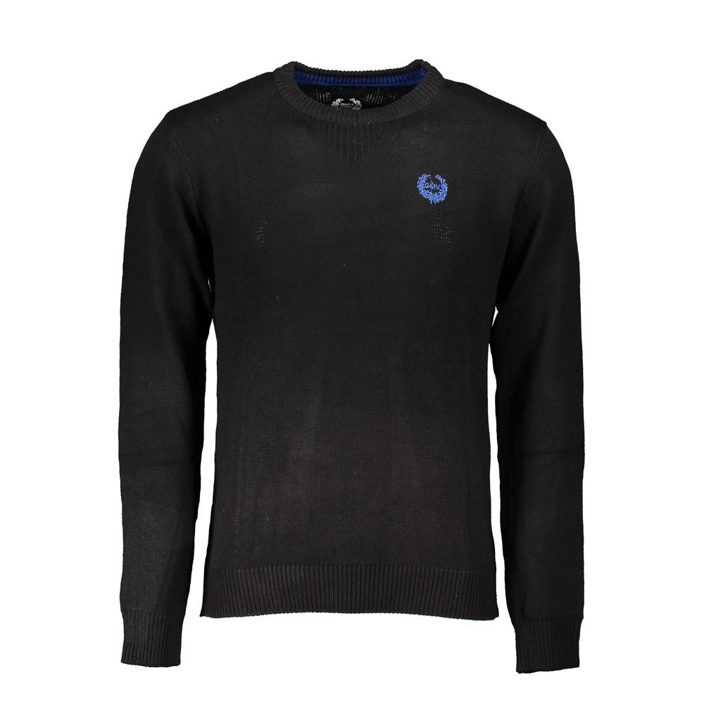 Black Cotton Sweater