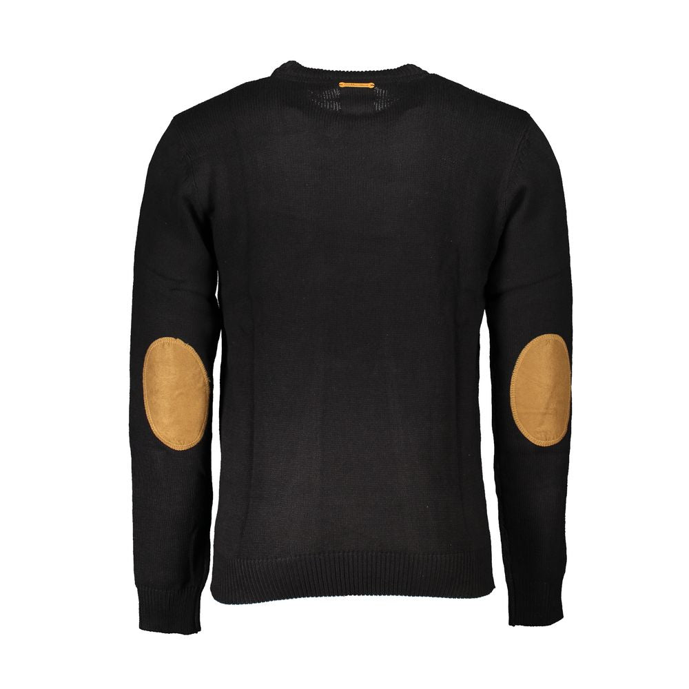 Black Cotton Sweater