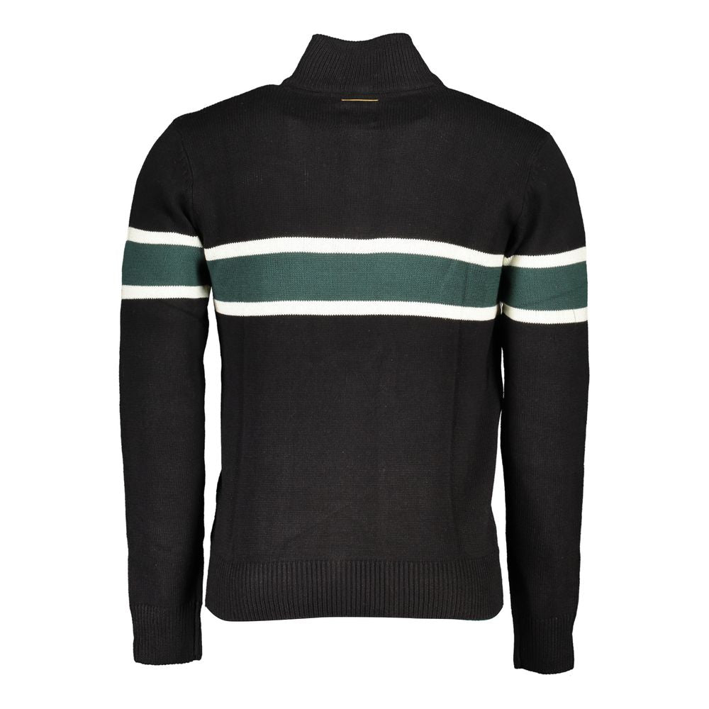 Black Cotton Sweater